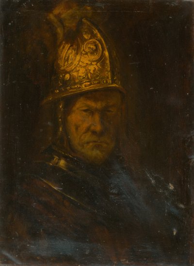 Man with a Golden Helmet by Rembrandt van Rijn